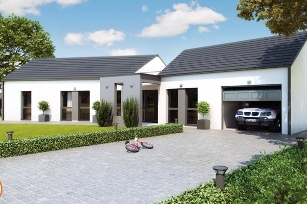 Modèle et plan de maison : Versium 112 - 112.00 m²