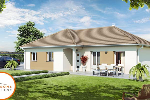 Modèle et plan de maison : Vésontia 72 - 72.00 m²