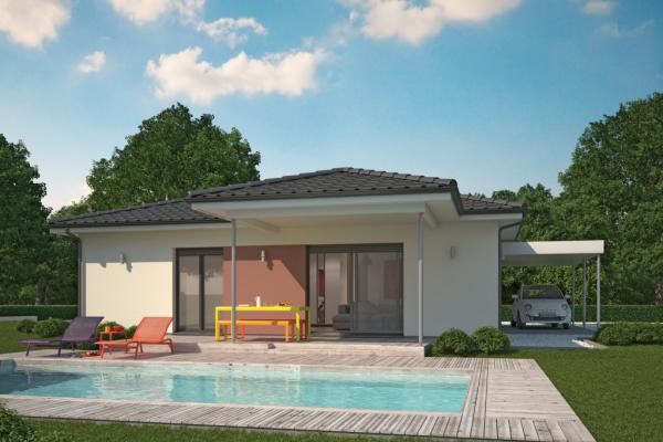 Modèle et plan de maison : Villa Dona - 100.00 m²