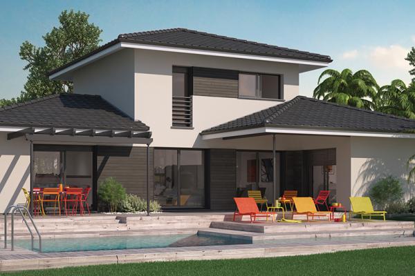Modèle et plan de maison : Villa Florida - 105.00 m²