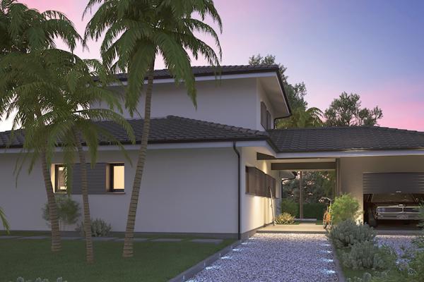 Modèle et plan de maison : Villa Florida - 105.00 m²