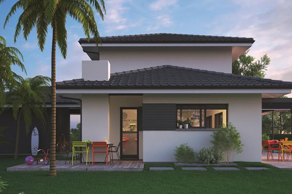 Modèle et plan de maison : Villa Florida - 120.00 m²