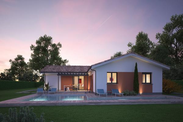 Modèle et plan de maison : Villa Mae - 100.00 m²