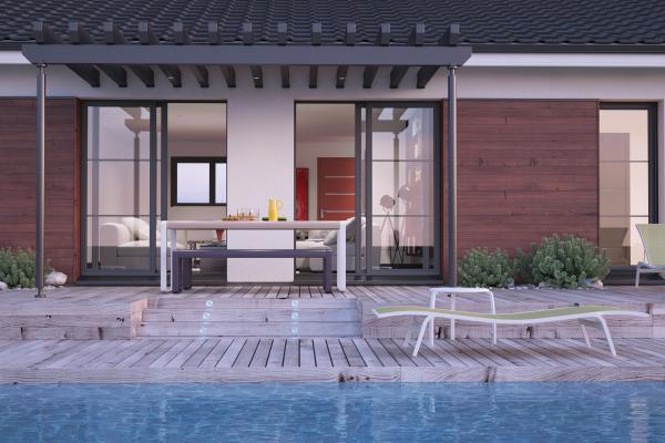 Modèle et plan de maison : Villa Rosa - 90.00 m²