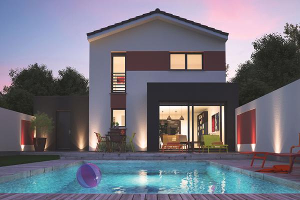 Modèle et plan de maison : Villa Sorën - 100.00 m²
