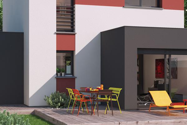 Modèle et plan de maison : Villa Sorën - 110.00 m²