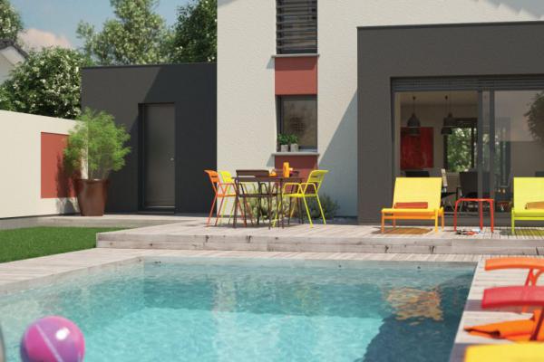 Modèle et plan de maison : Villa Sorën - 110.00 m²