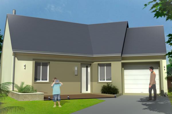Modèle et plan de maison : Vision 106 - 90.05 m²