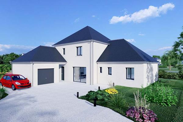 Modèle et plan de maison : Voltaire - 162.00 m²